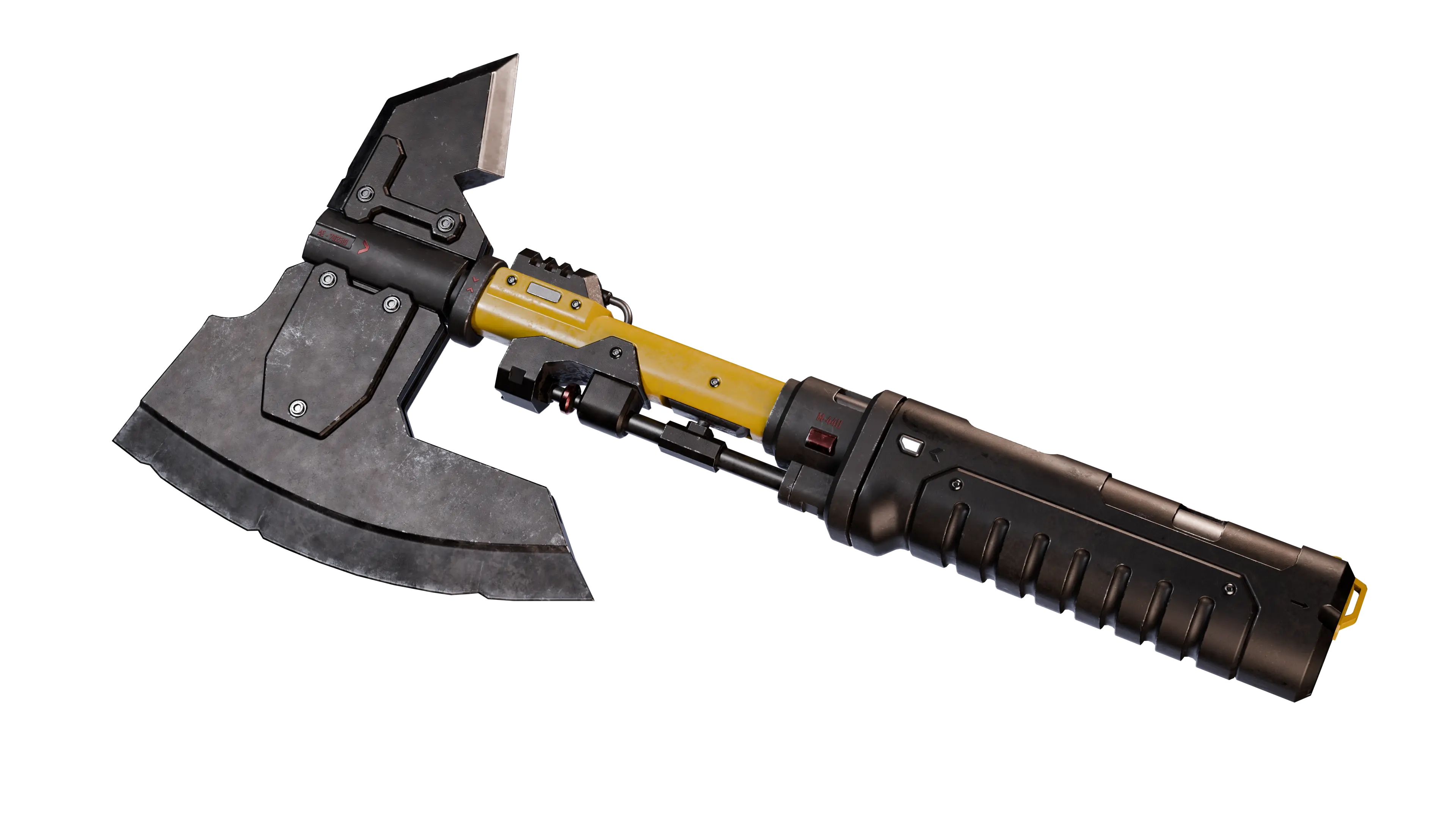 Breacher near-future tactical axe